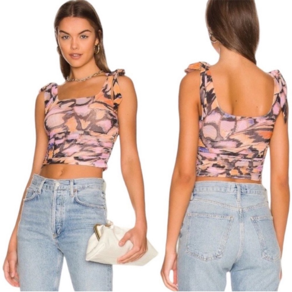 Free People Patterned Tank Top